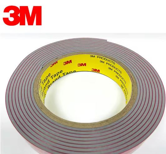 3M VHB 4991F Double Sided Foam Tape GREY Mounting Adhesive 2.3mm x 3m Roll UK