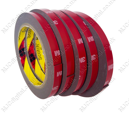 3M™ 4218P Automotive Double-Sided GREY Acrylic Foam Tape  Heavy Duty 1.1mm Thick
